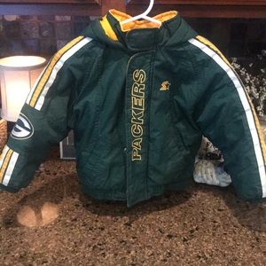 Starter Green Bay Packers coat